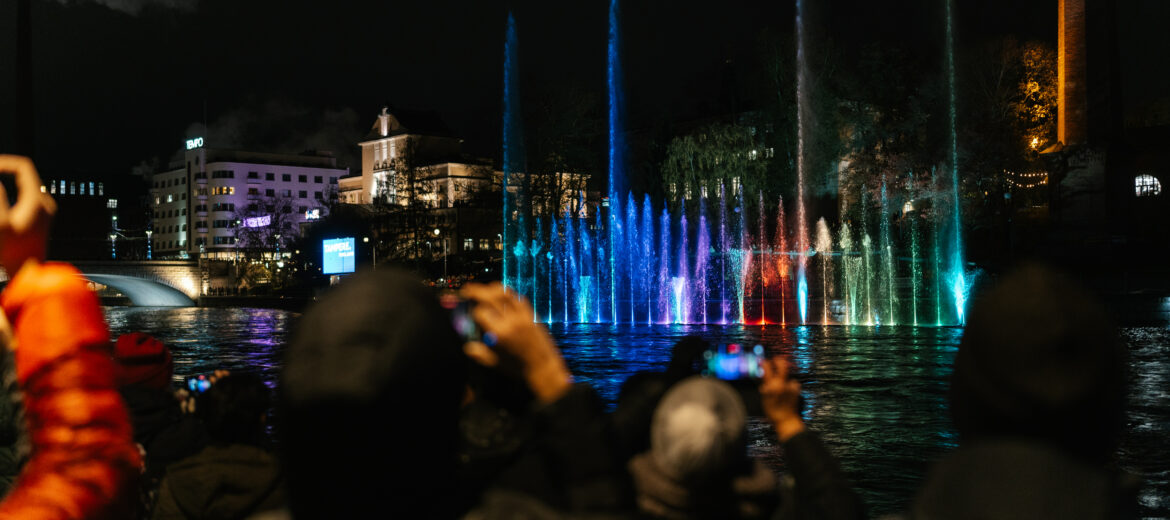 Tampere Festival of Light and Dancing Fountains.